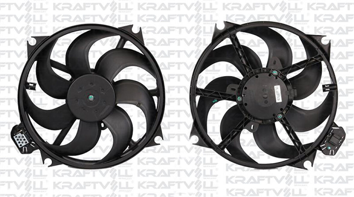 Renault Fan Motoru Renault Megane III 08> Megane III Hb K4m 370w Grandtour Sw - Kraftvoll 08120037