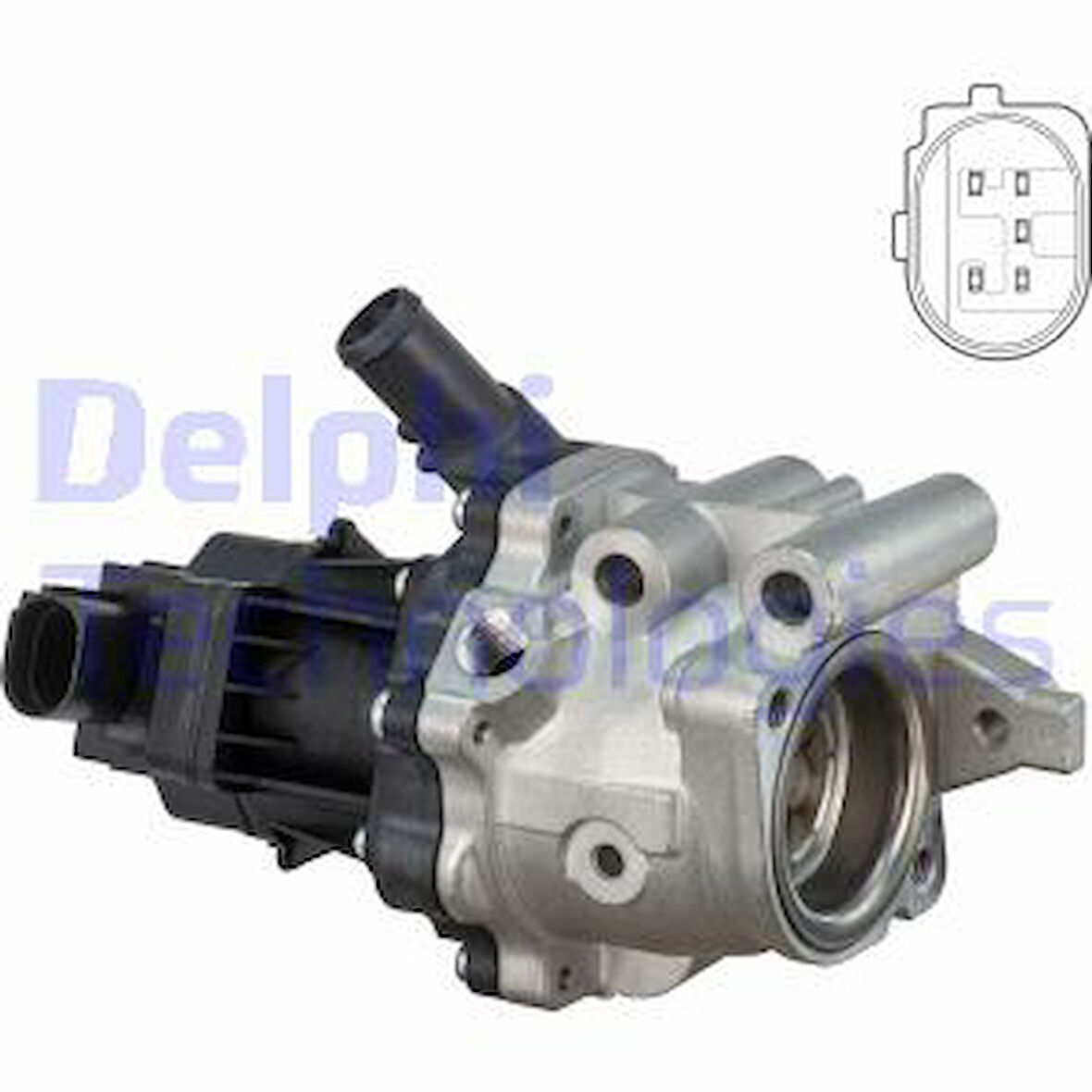 İveco Ticarı Egr Valfı Daıly F1a 2,3jtd E5 11> (5801856571) (5801365344)(f1a)(e5) - Delphi Eg10482-12b1