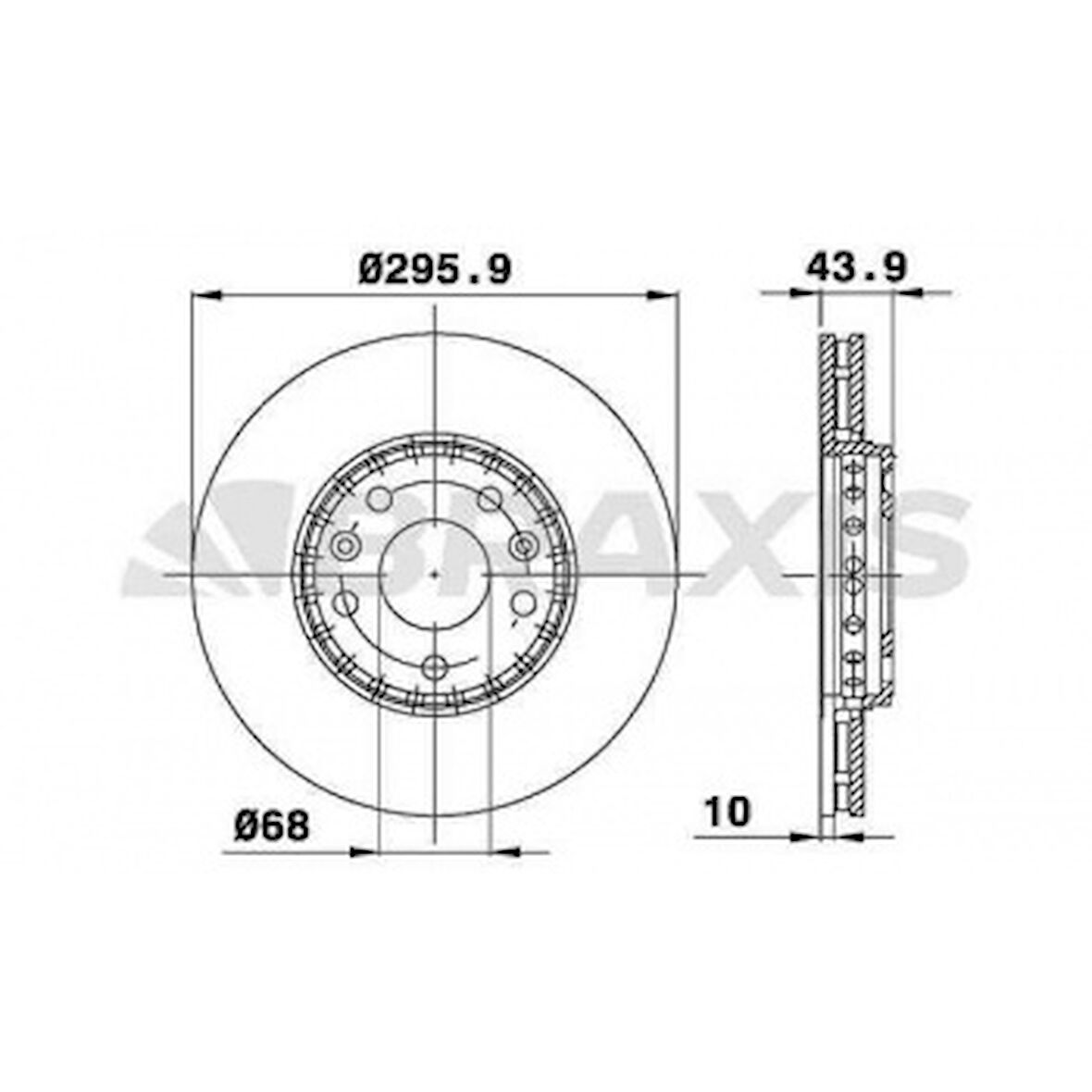 Renault On Fren Aynası  Scenic Laguna Latıtude Megane III 1,2 / 1,4 16v / 1,5dci / 1,6 / 2,0 16v / 2,0dci 29 - Braxıs Ae0138