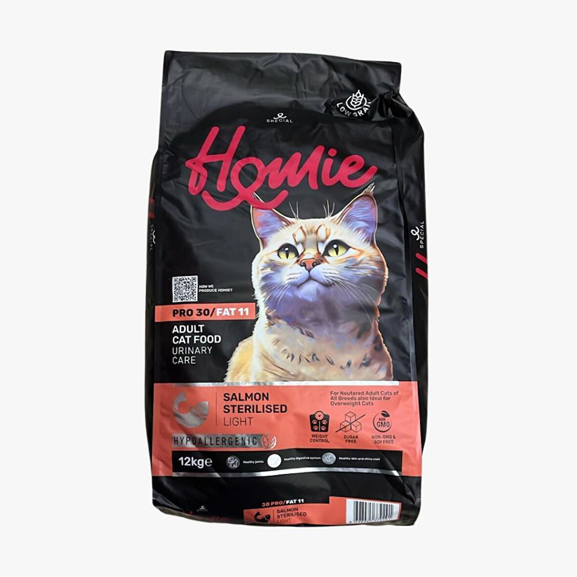 Homie Somonlu Kısırlaştırılmış Kedi Maması 12 Kg