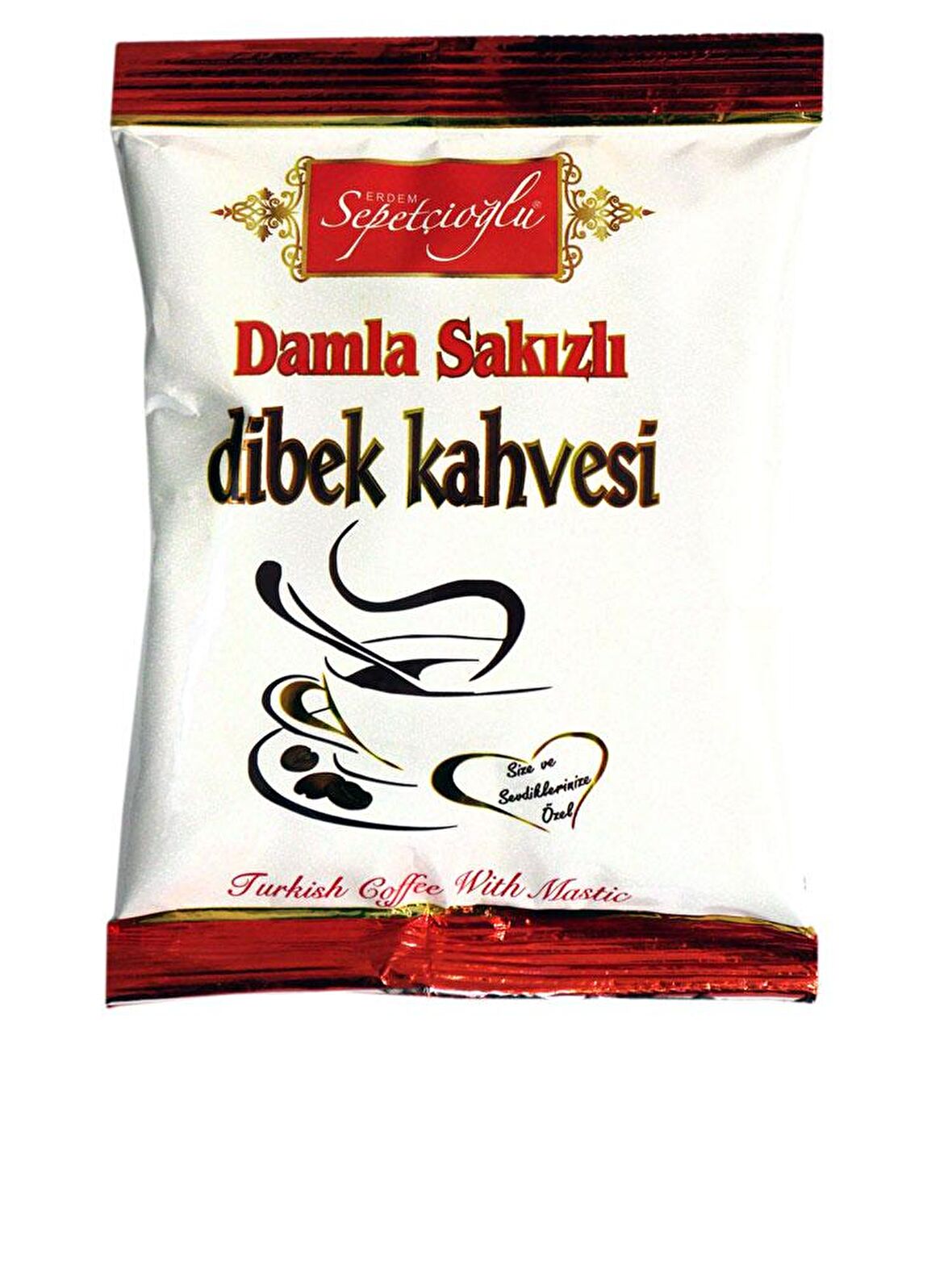 Erdem Sepetçioğlu 100 Gr Damla Sakızlı Dibek Kahvesi