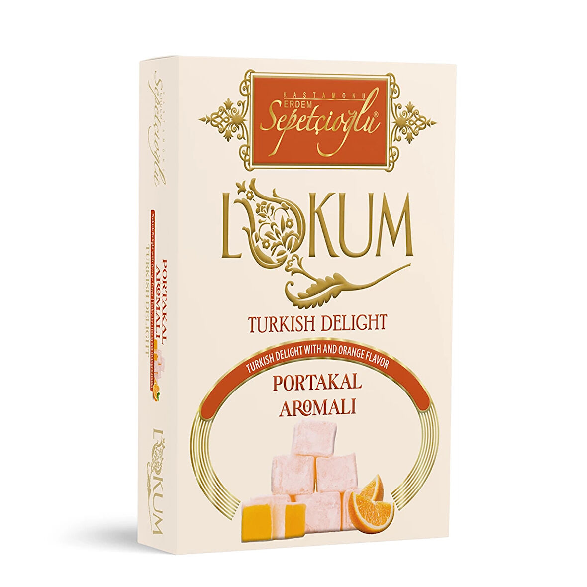 Portakal Aromalı Lokum 270G