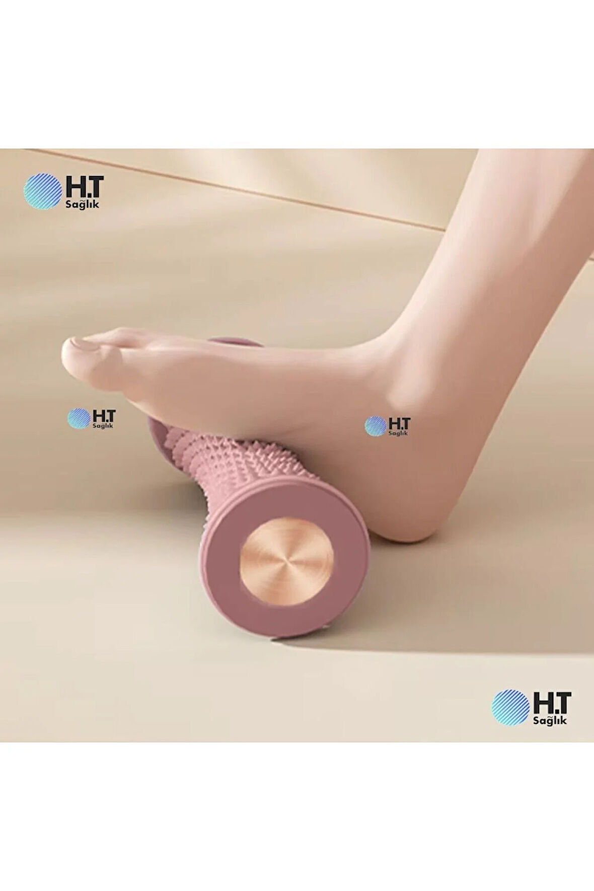 Ayak Masaj Aleti Masaj ve Plantar Fasiit Rulosu Kas Gevşetici Fitness Yoga