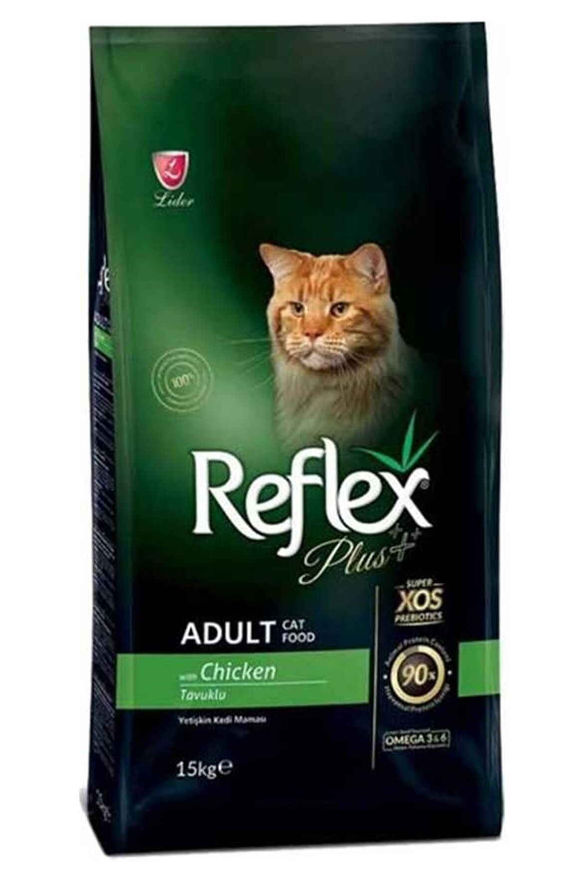 Reflex Plus Tavuklu Yetişkin Kedi Maması 15 Kg 