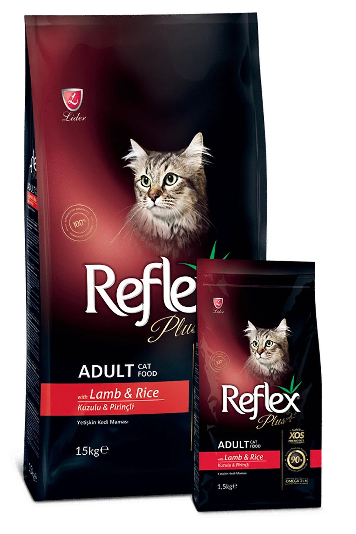 Reflex Plus Kuzulu Ve Pirinçli Yetişkin Kedi Maması 2 X 1 Kg. Açık Paket