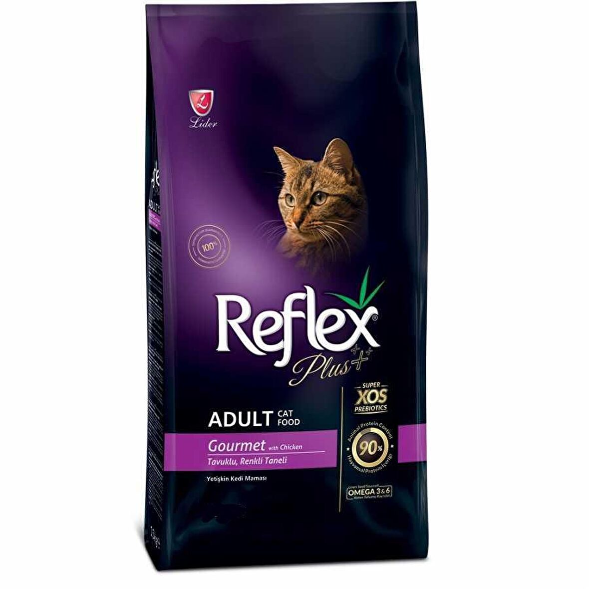 Reflex Plus Multi Color Gourmet Kedi Maması 1,5 Kg