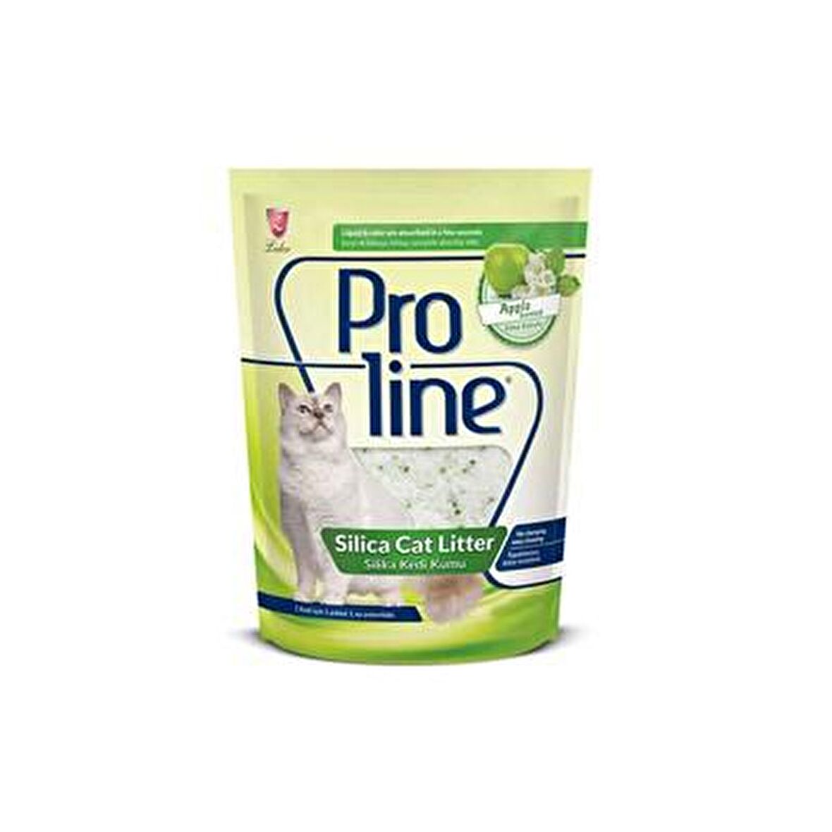 Proline Kristal Kedi Kumu Elmalı Silica 7.6 LT