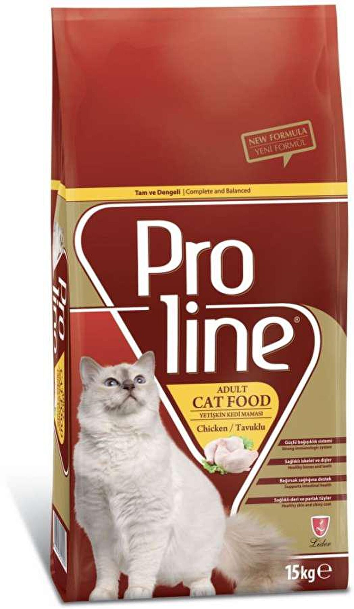 Proline Tavuklu Yetişkin Kedi Maması 15 Kg