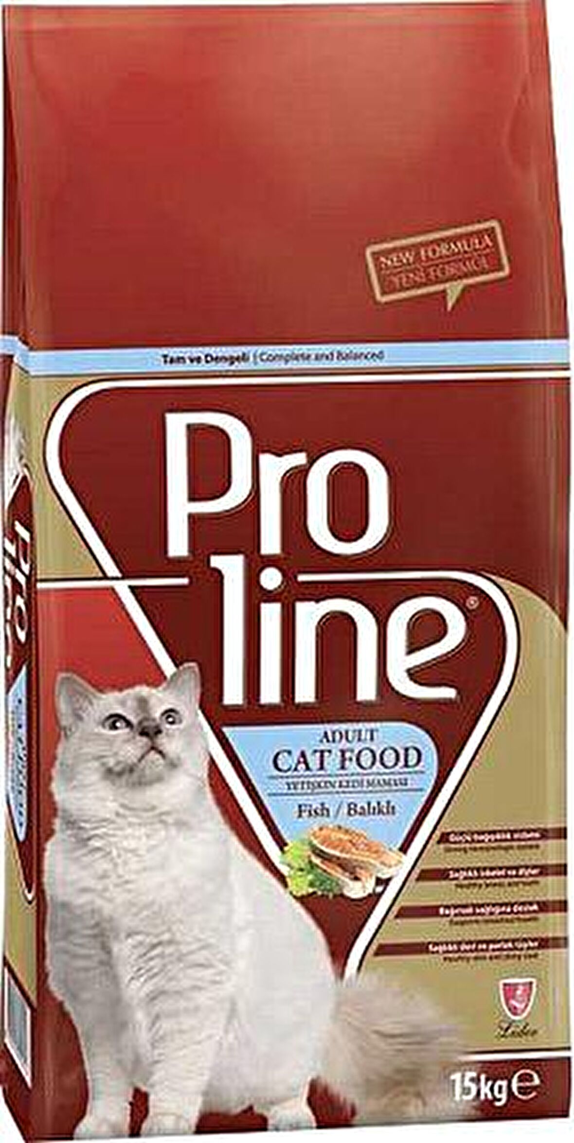 Proline Balıklı Yetişkin Kedi Maması 15 Kg