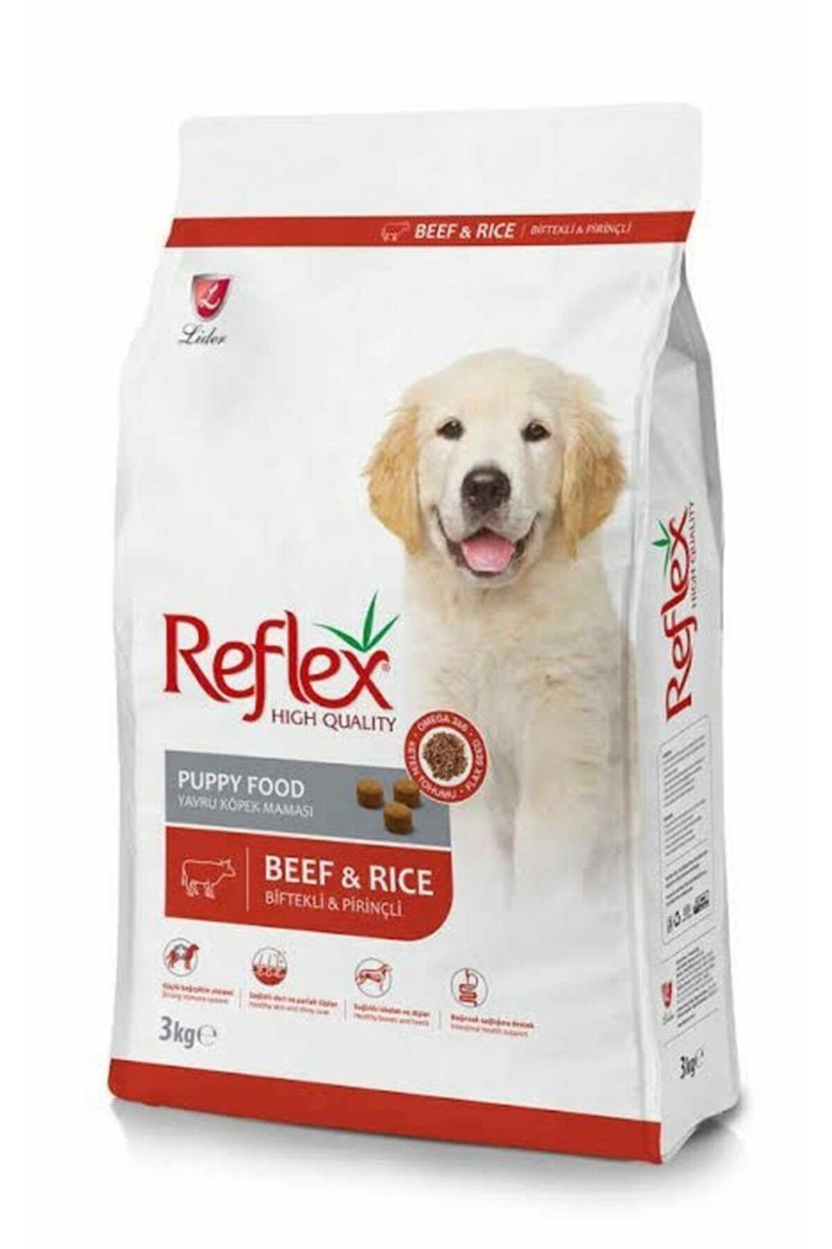 Biftekli Yavru Köpek Maması 3 kg