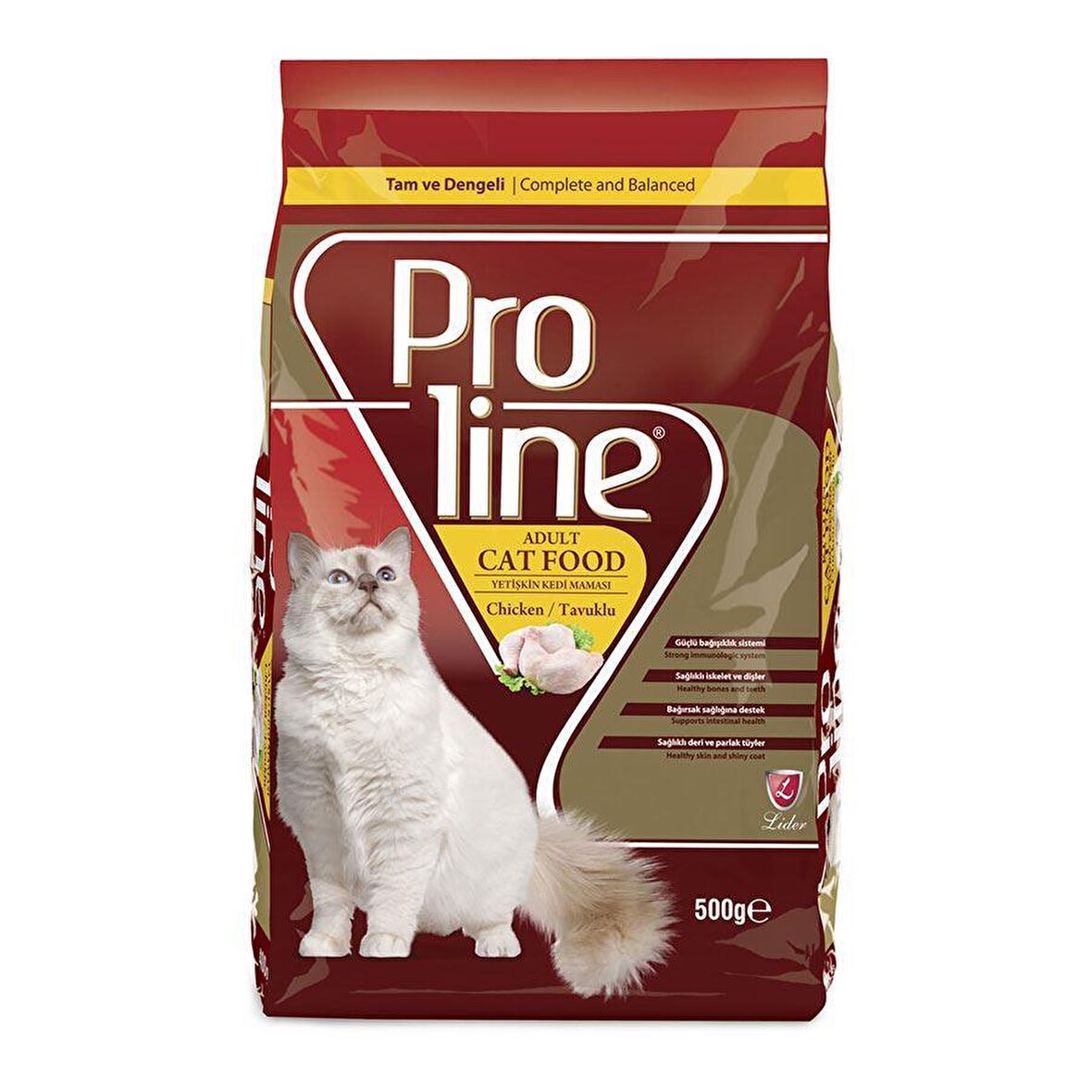 Proline Tavuklu Yetişkin Kedi Maması 500 Gr