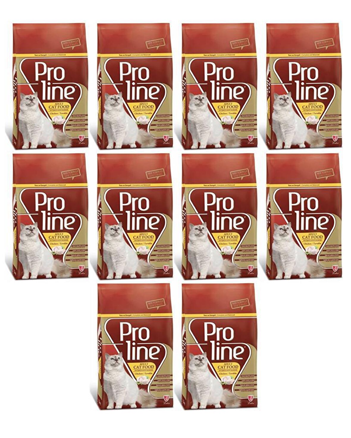 Proline Kedi Mamasi Chicken 500 Gr 10 adet