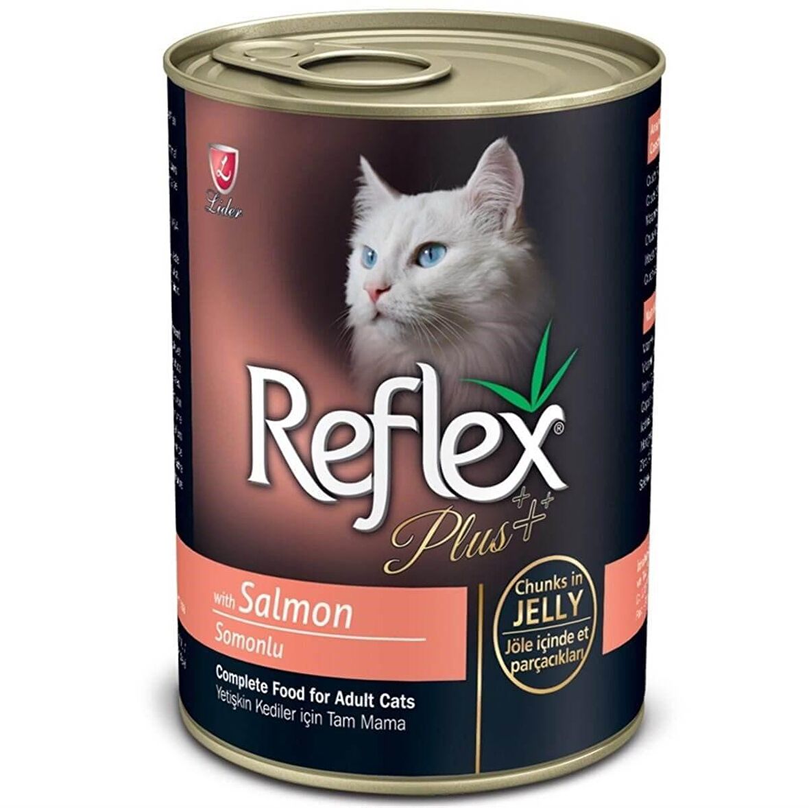 Reflex Plus 400 Gr Somonlu Yetişkin Kedi Yaş Maması 