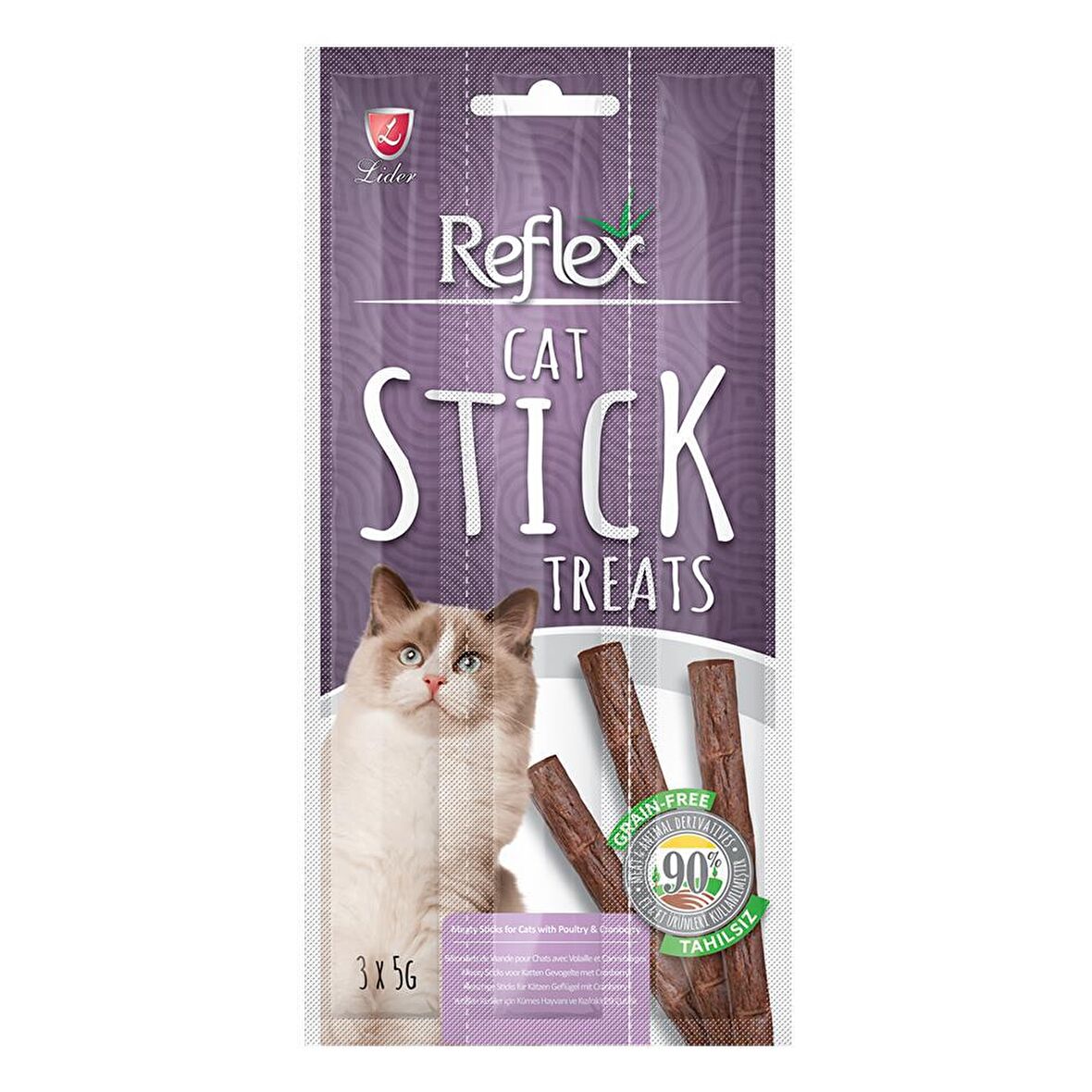 Reflex Cat Pocket Treats Peynirli Granül Yetişkin Kedi Ödülü 60 g 