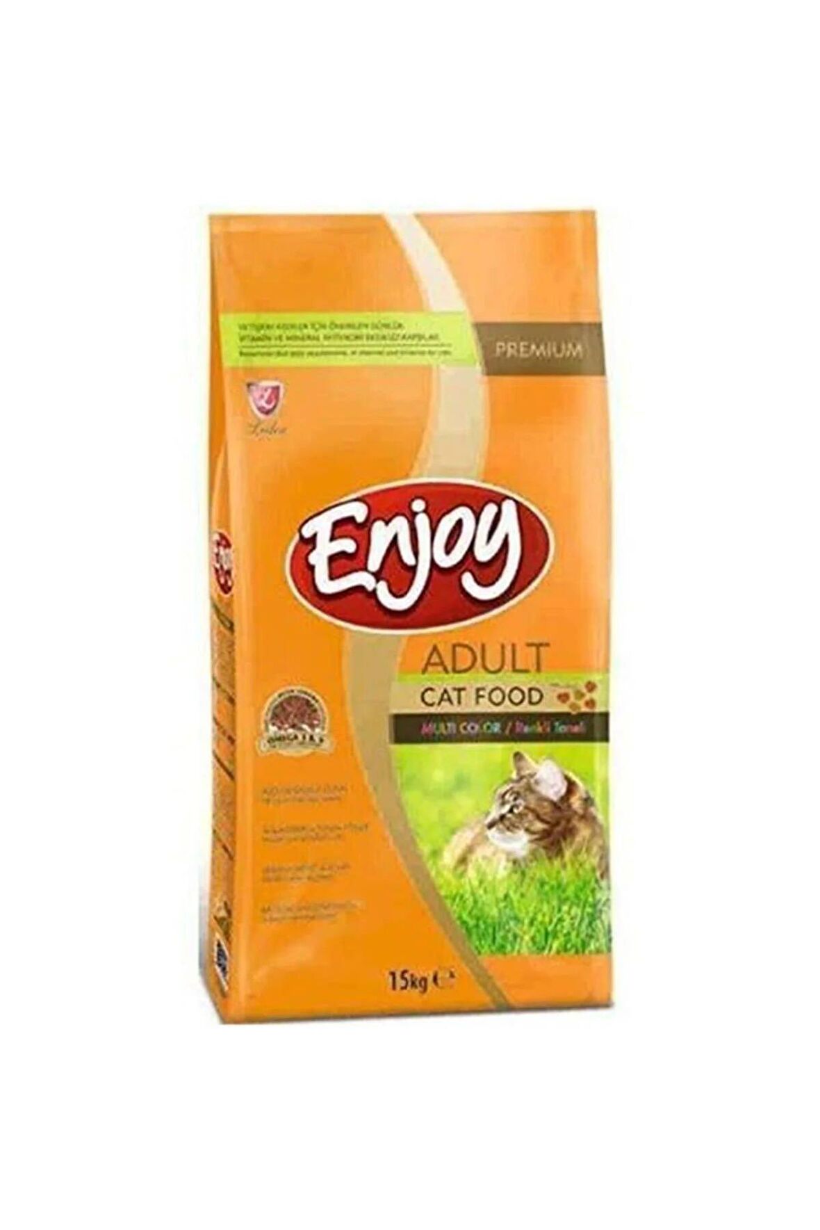 Enjoy Tavuklu Multicolor Yetişkin Kedi Maması 15kg