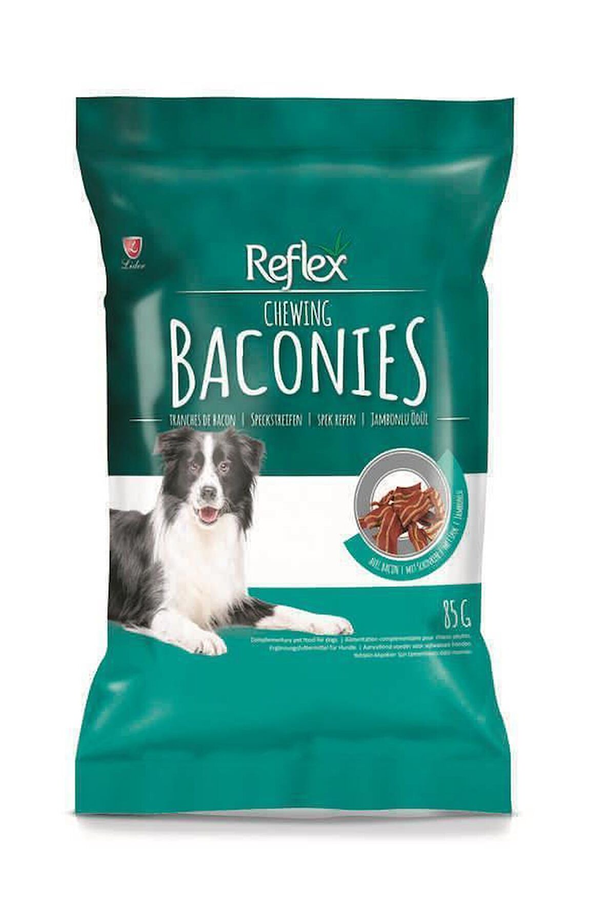 Reflex Chewing Baconies Jambonlu Köpek Ödülü 85 Gr