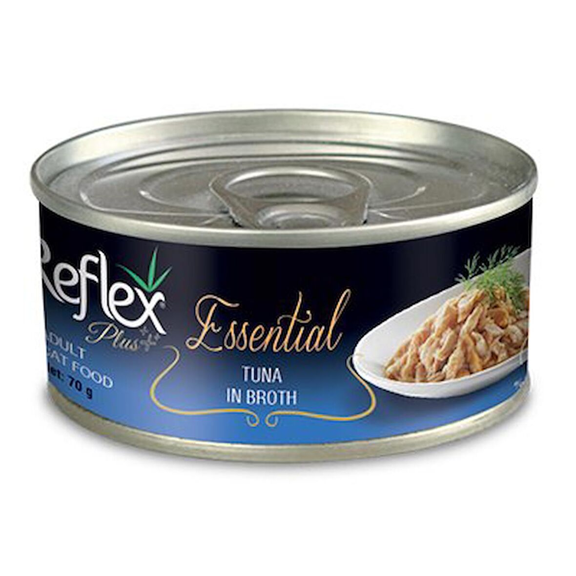 Reflex Plus Atlantik Ton Balıklı Yetişkin Kedi Konservesi 70 Gr