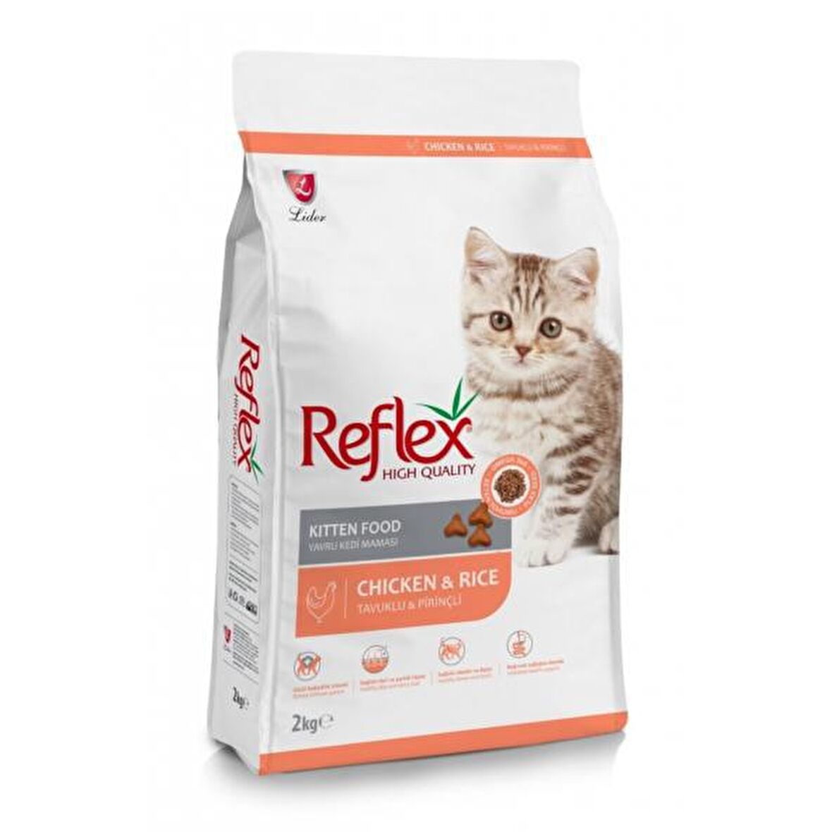 REFLEX TAVUKLU YAVRU KEDİ MAMASI 2 KG