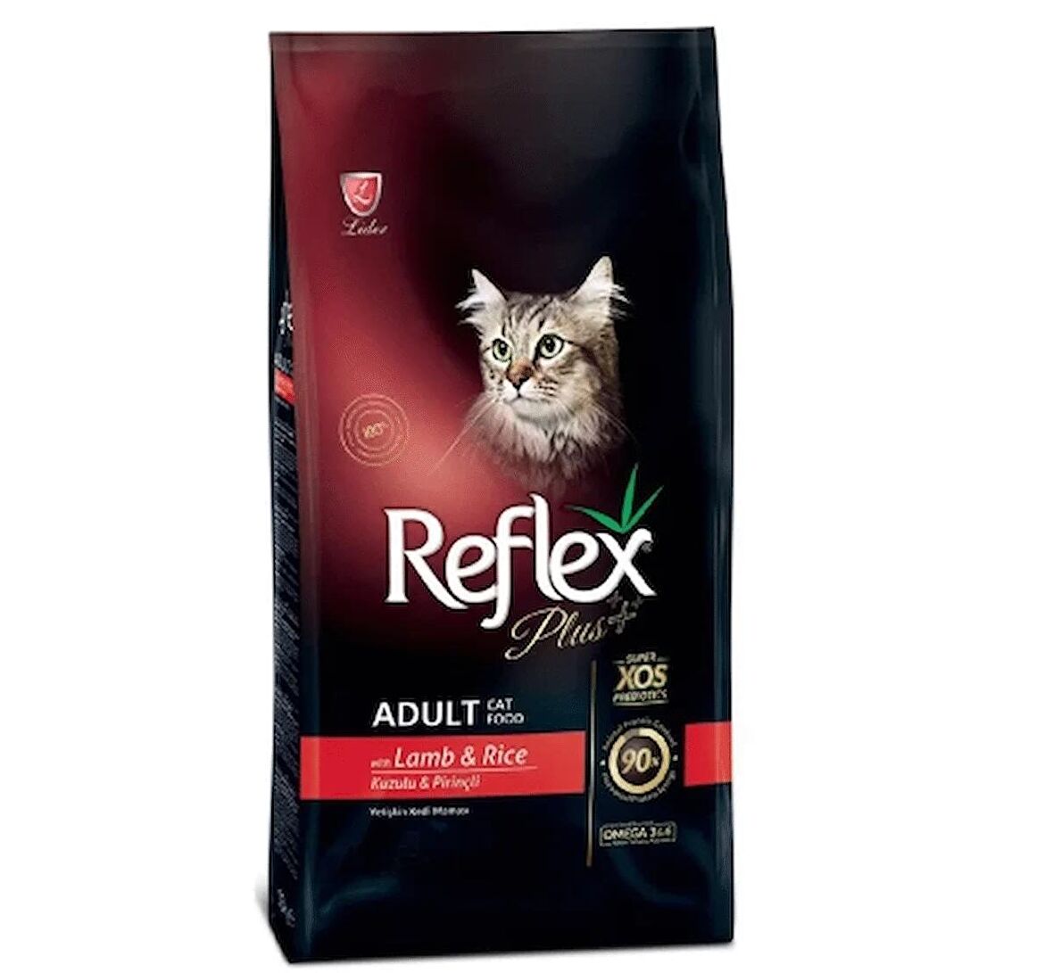 Reflex Plus Adult Kuzu ve Pirinçli Yetişkin Kedi Maması 1.5 Kg