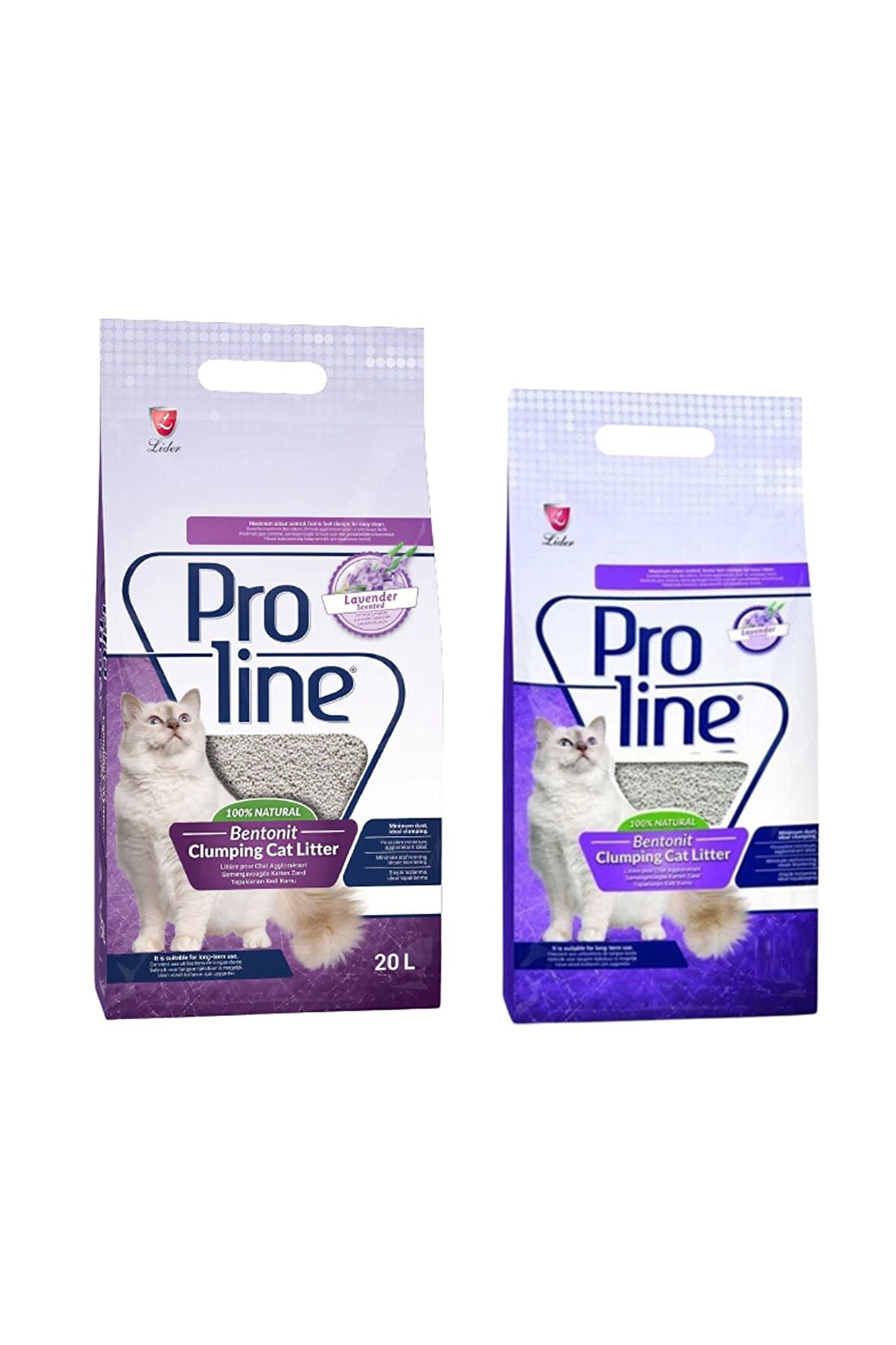 Proline Bentonit Kedi Kumu 30 Lt Lavantalı