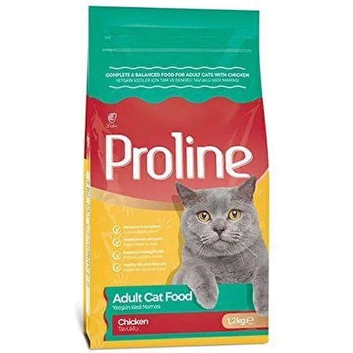 Proline Tavuklu Kedi Maması 1,2 Kg