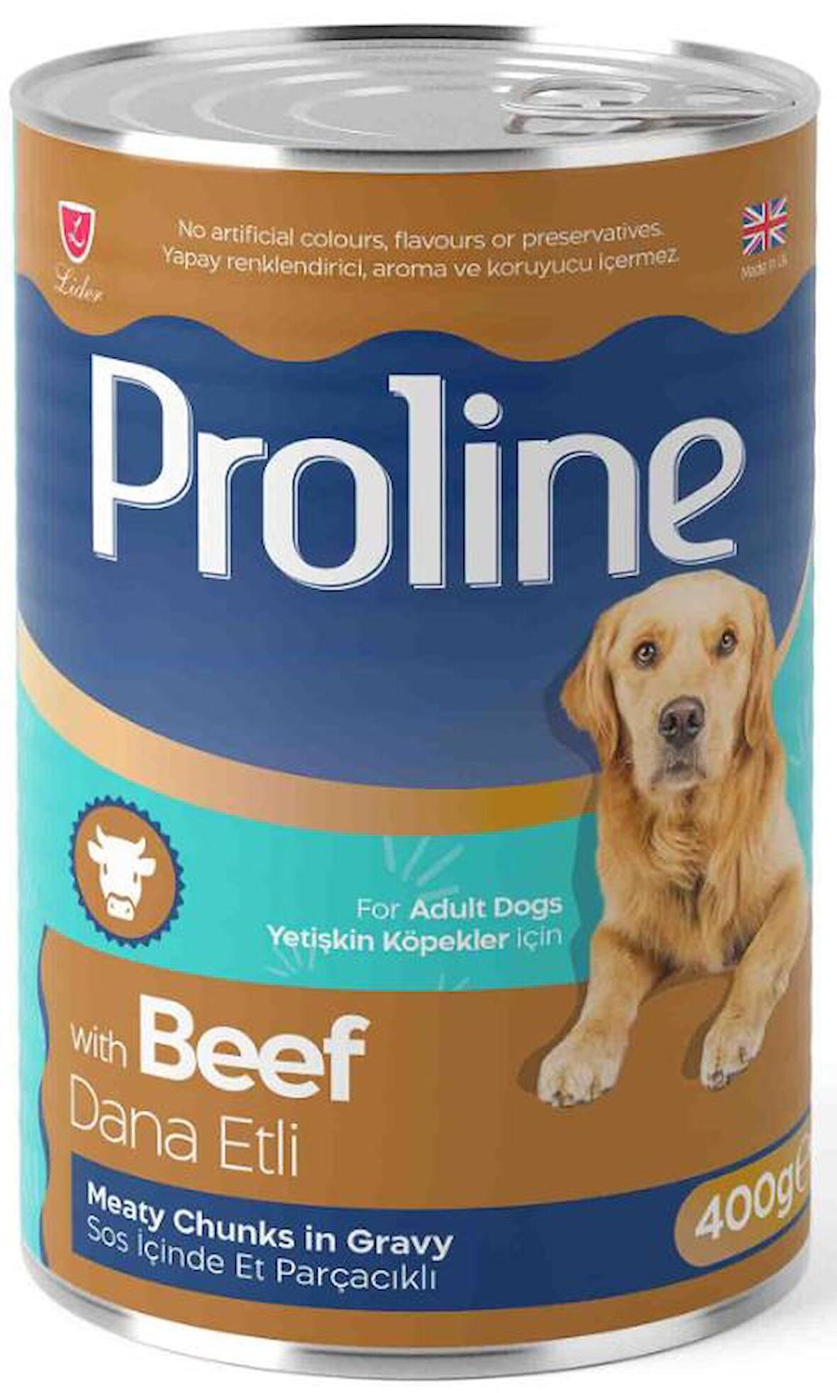 Pro Line Dana Etli Gravy Yetişkin Köpek Konserve Maması 400 Gr