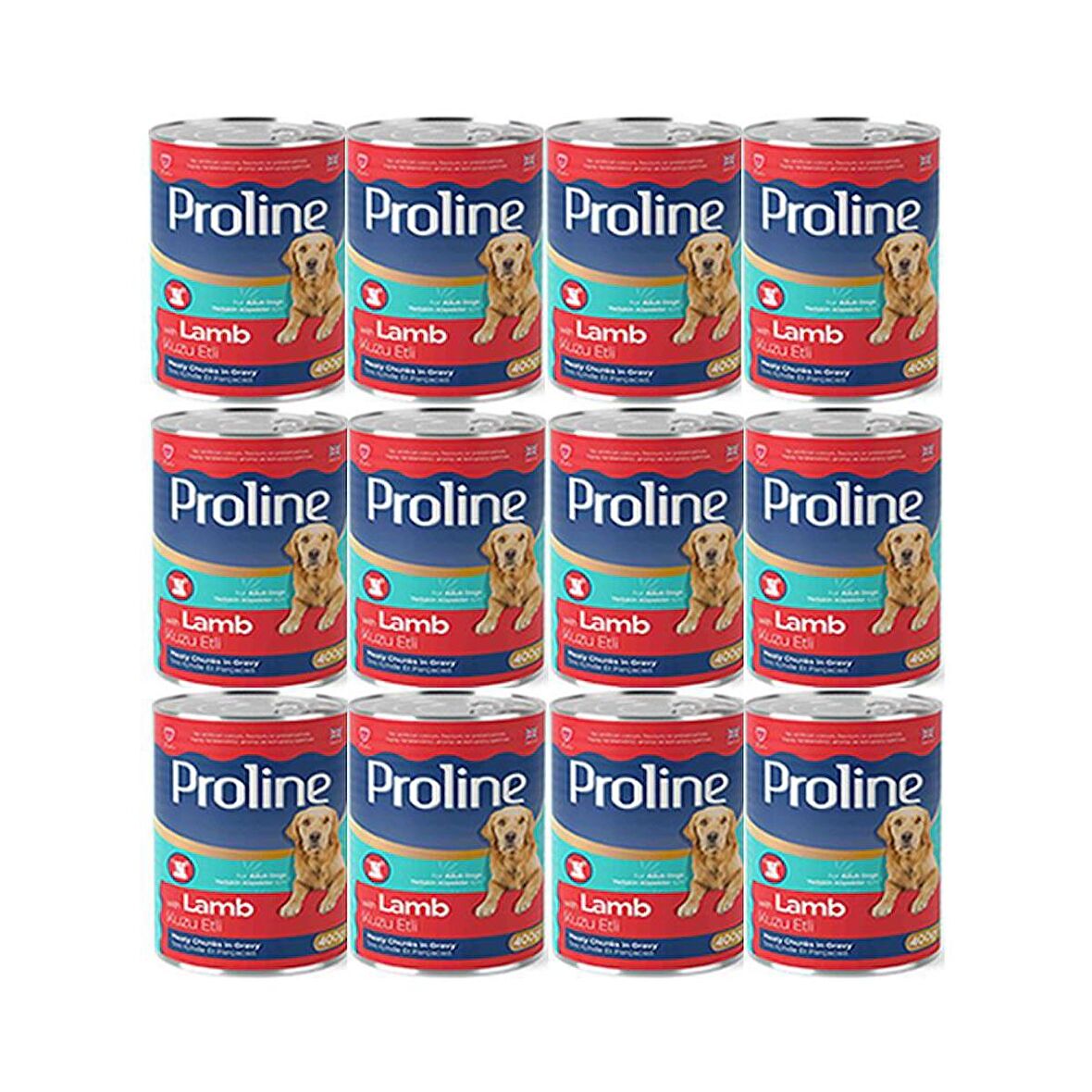 Proline Kuzu Etli Yetişkin Köpek Konservesi 400 Gr*12 Adet