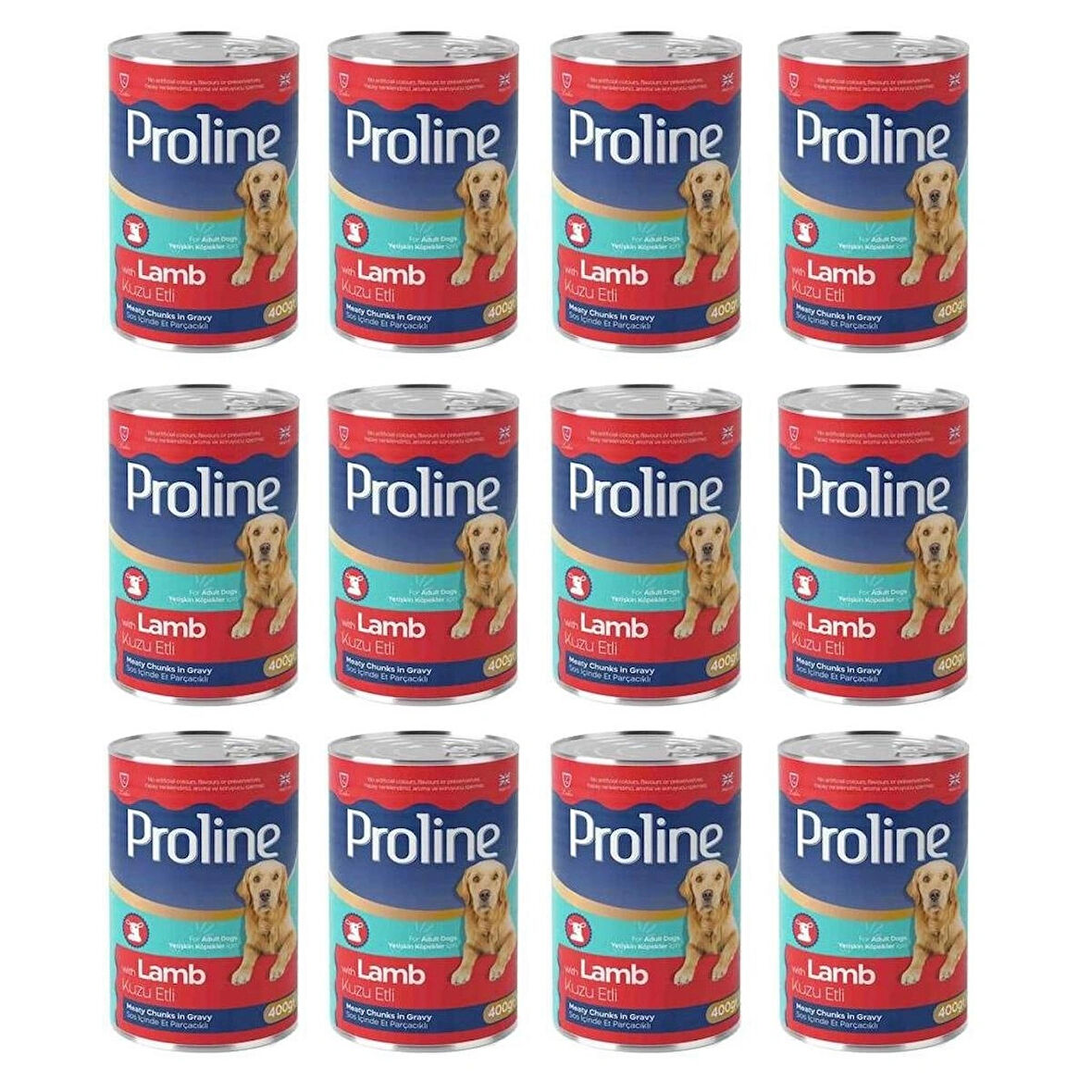 Proline Kuzu Etli Köpek Konservesi 400 g (12 Adet)