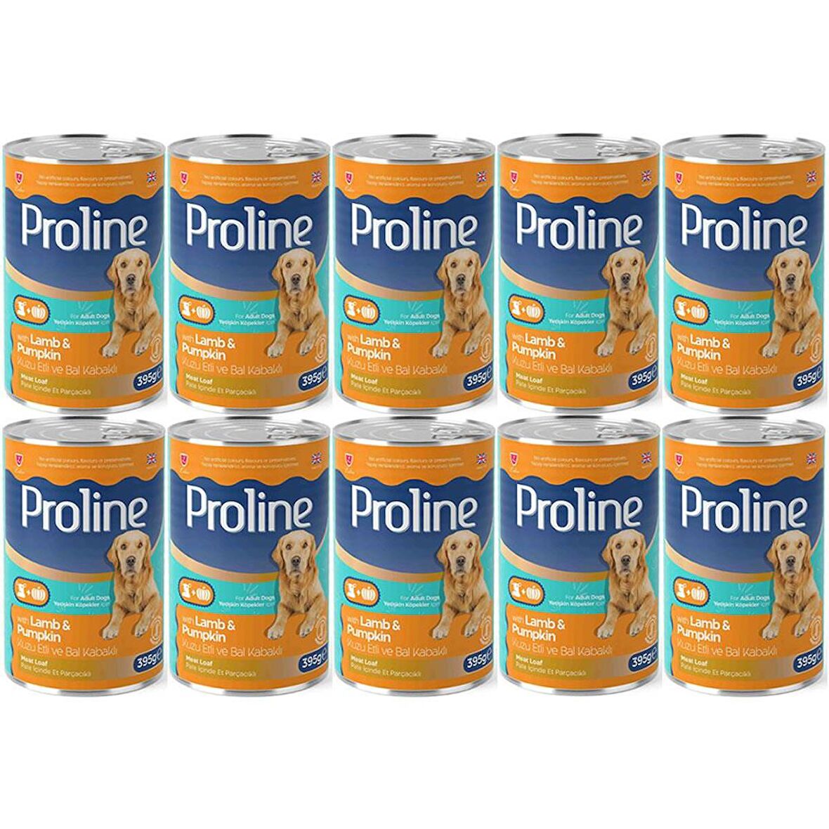 Proline Kuzu Etli ve Bal Kabaklı Yetişkin Köpek Konservesi 395 Gr*10 Adet