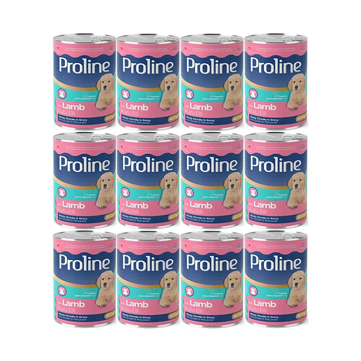 Proline Kuzu Etli Yavru Köpek Konservesi 400 Gr*12 Adet