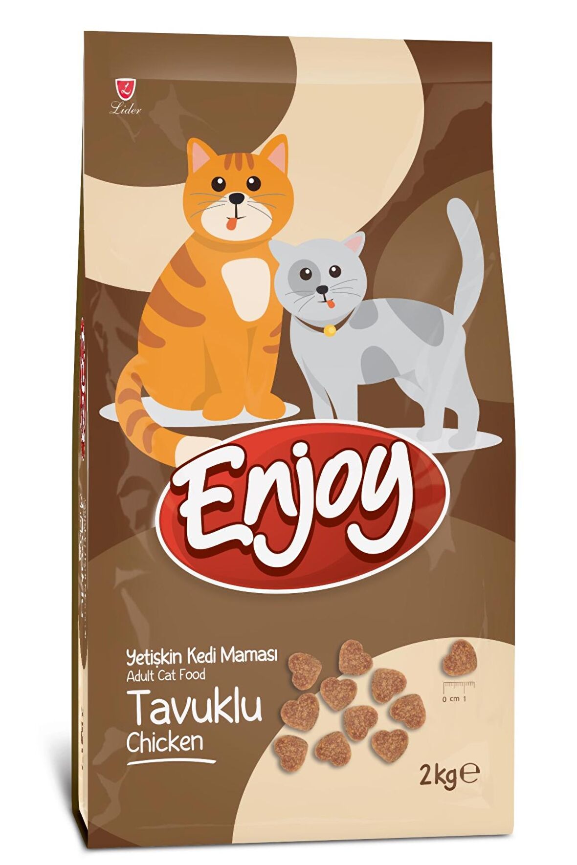 ENJOY Yetişkin Kediler İçin Tavuklu Tam ve Dengeli Kedi Maması