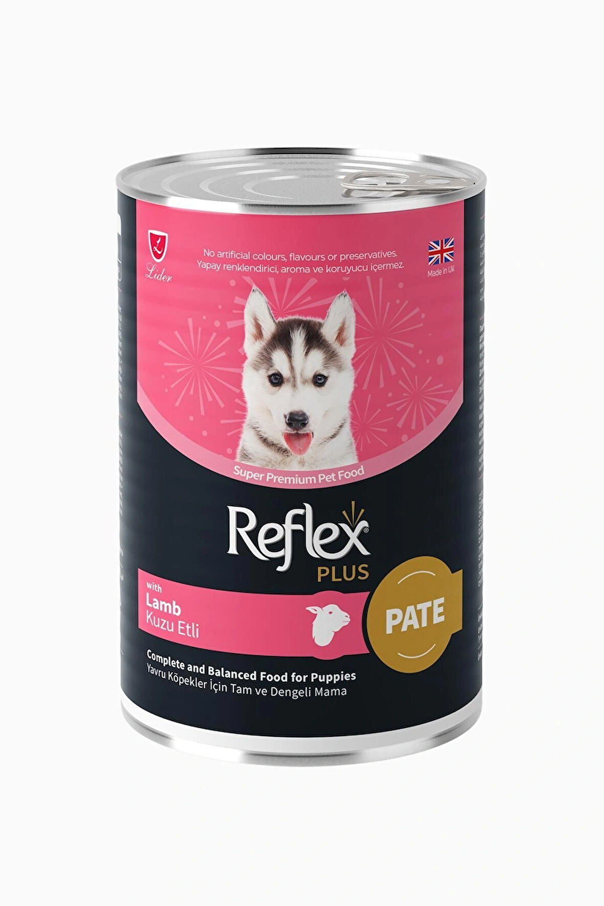 Reflex Plus Pate İçinde Et Parçacıklı Yavru Köpek Maması 395 gr