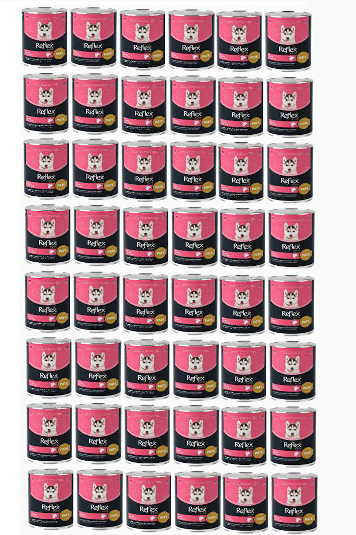 Reflex Plus Pate İçinde Et Parçacıklı Yavru Köpek Maması 395 Gr*48 Adet