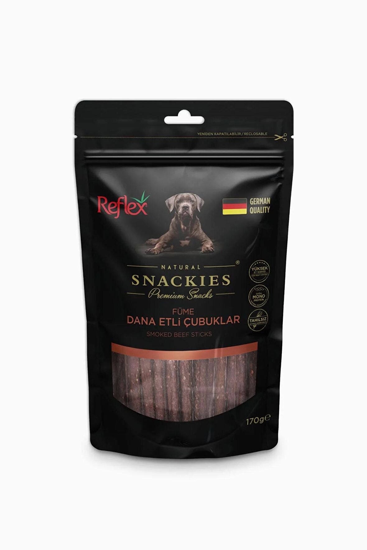 Reflex Snackies Füme Dana Etli Çubuklar 170 Gr