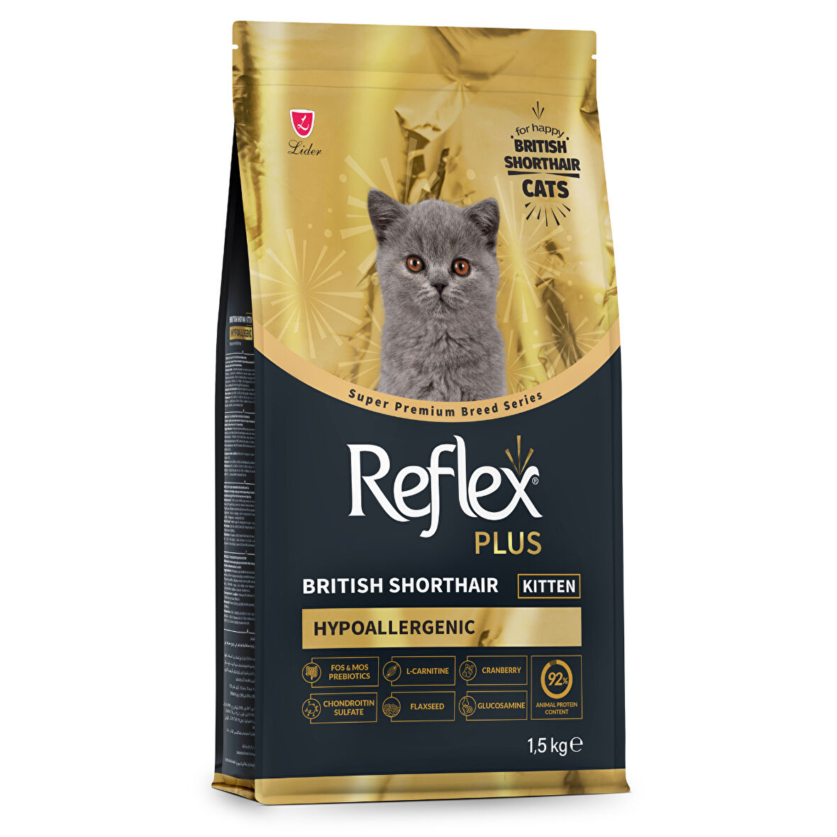 Reflex Plus British Shorthair Kitten Yavru Kedi Maması 1,5 kg