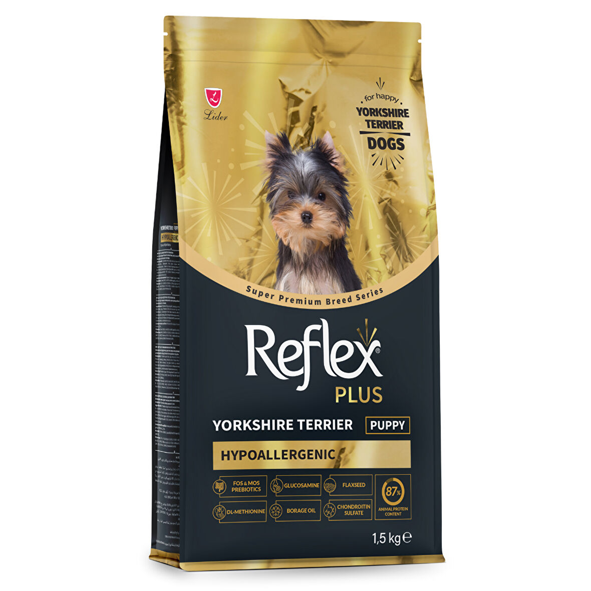 Reflex Plus HypoAllergenic Yorkshire Terrier Yetişkin Köpek Maması 2 Kg