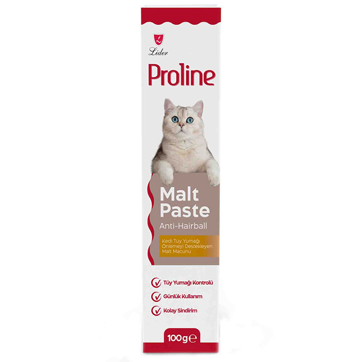 Proline Tüy Yumağı Önleyici Malt Kedi Macunu 100gr