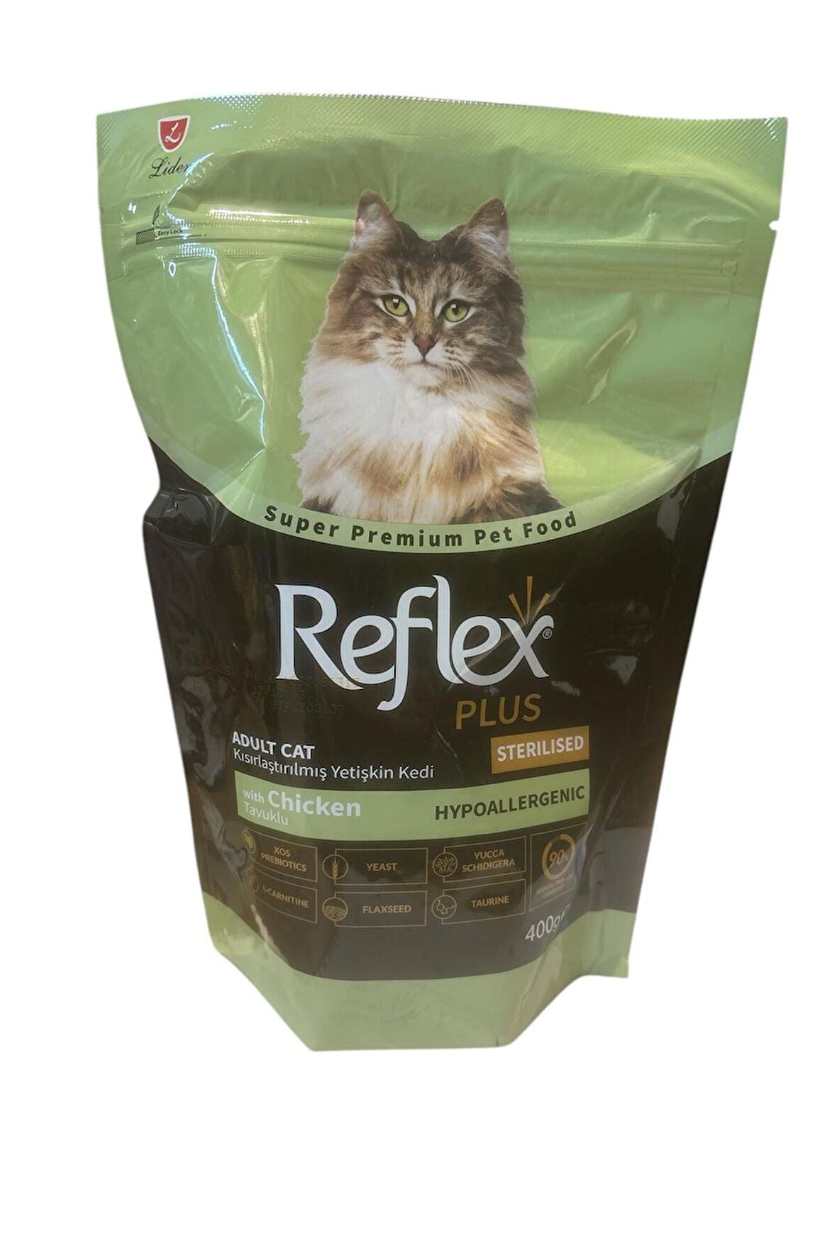 Plus Tavuklu Steril Hypoallergenic Kısır Kedi Maması 400Gr