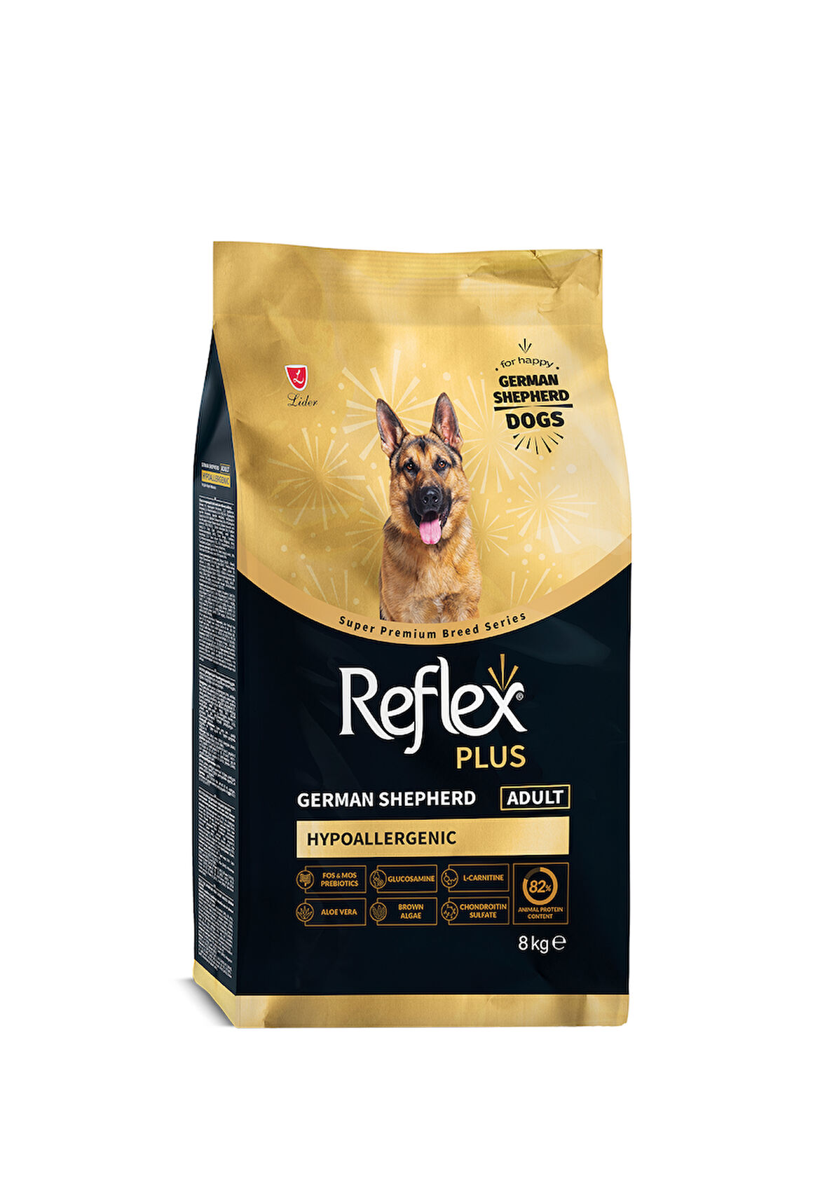 REFLEX PLUS GERMAN SHEPHERD YETİŞKİN KÖPEK MAMASI 8 KG 
