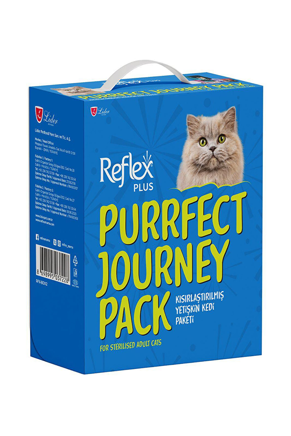 Reflex Plus Kısırlaştırılmış Yetişkin Kedi Paketi