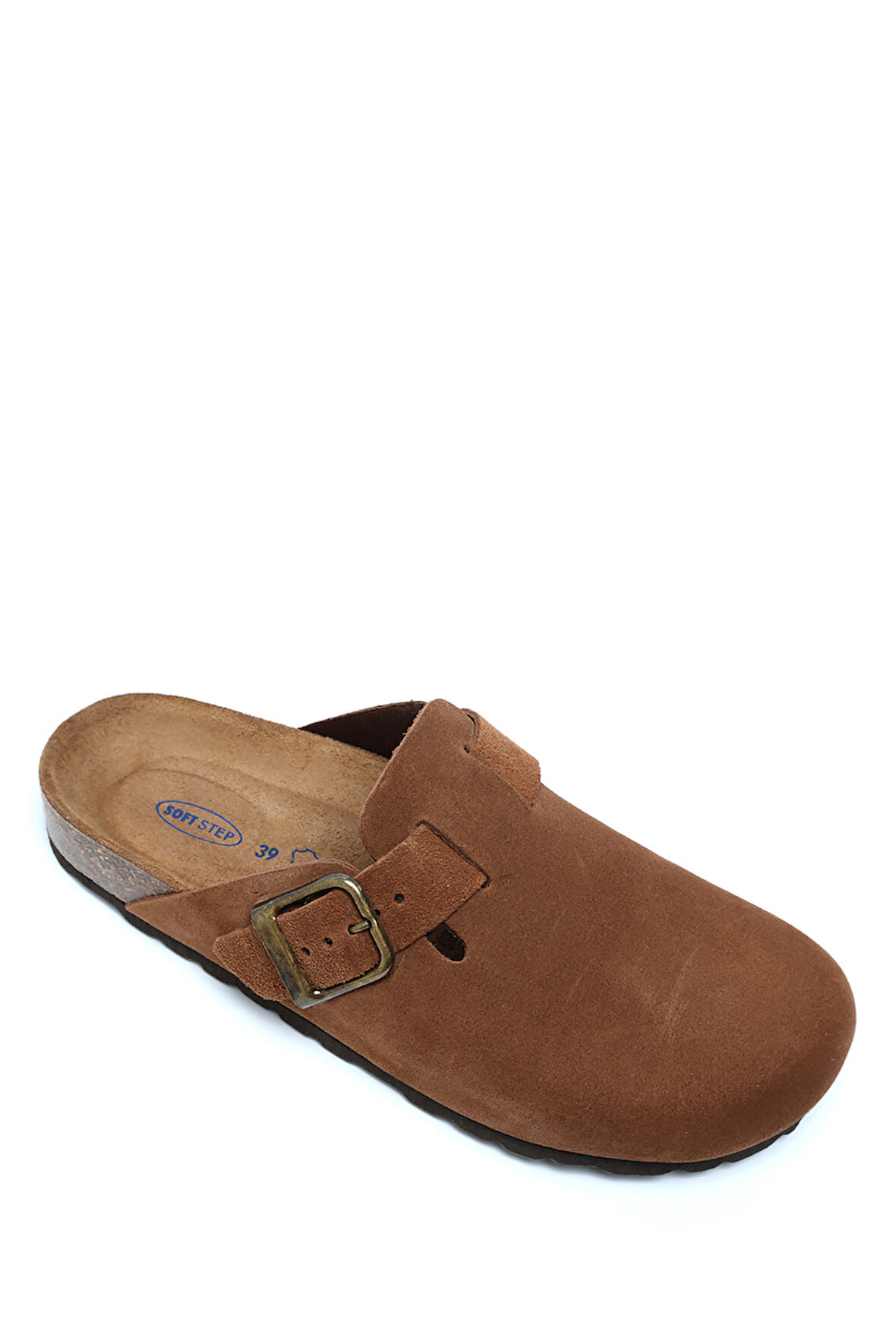 K13789SD Kifidis Soft Step Kadın Süet Deri Sabo Mantar Terlik 36-41