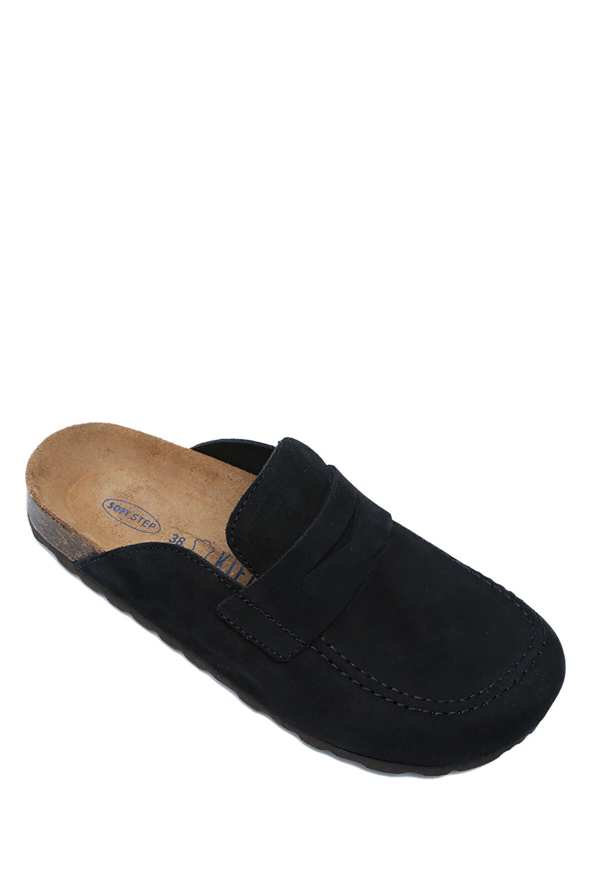 K14212SD Kifidis Soft Step Unisex Süet Deri Sabo Mantar Terlik 36-46