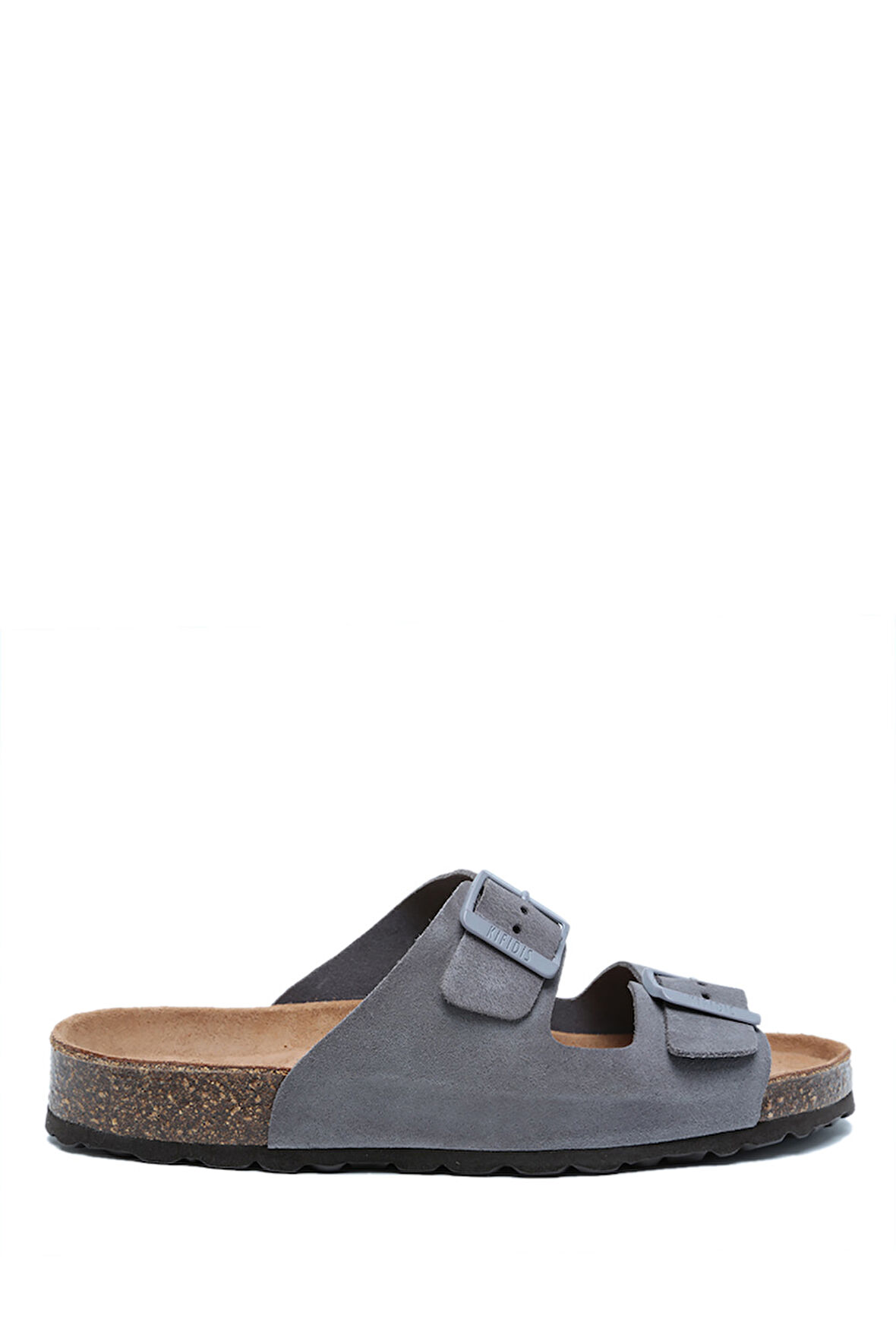 K14942 Kifidis Soft Step Erkek Çift Bantlı Mantar Terlik 41-46