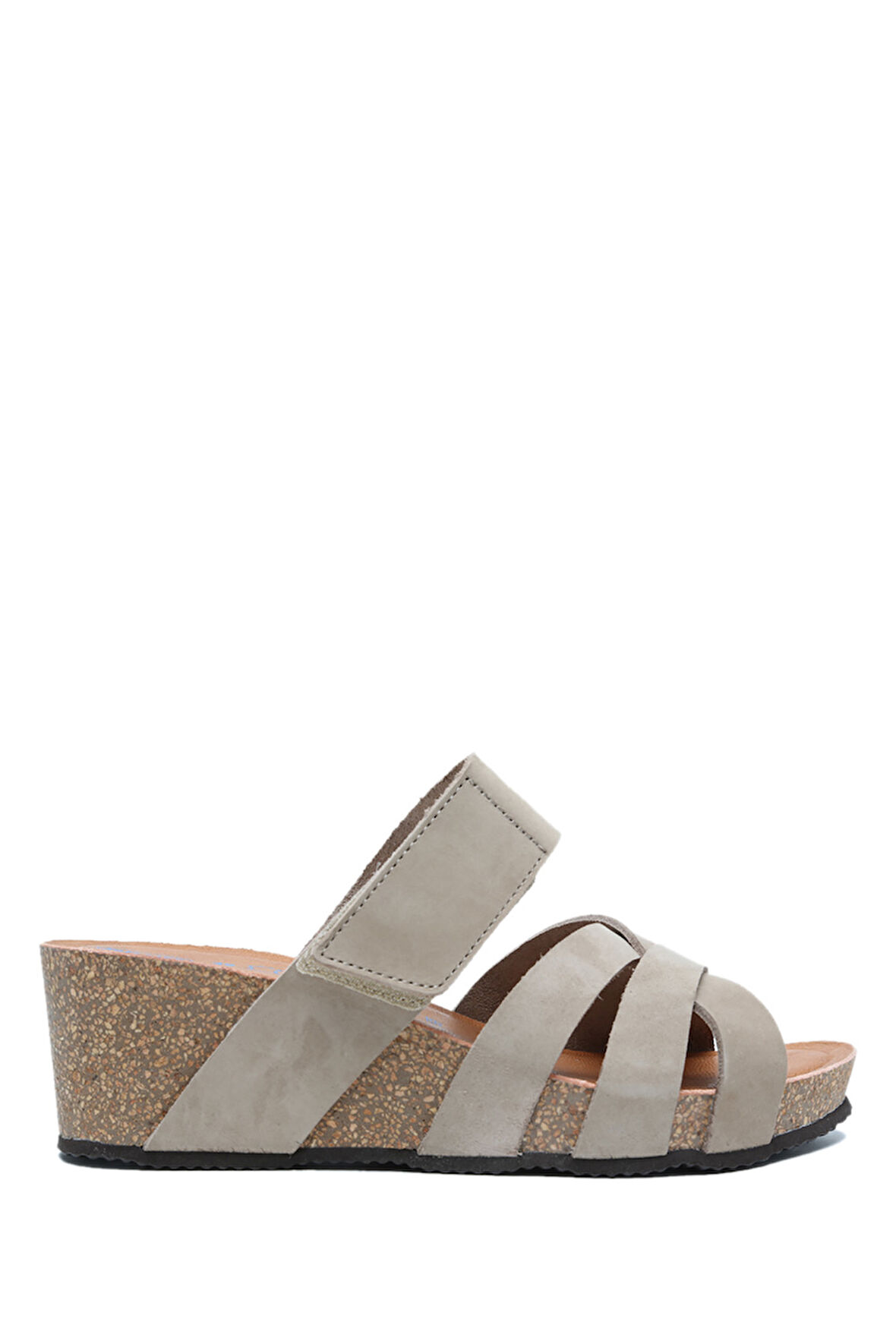 K14107 Kifidis Soft Step Kadın Dolgu Topuklu Mantar Terlik 36-41