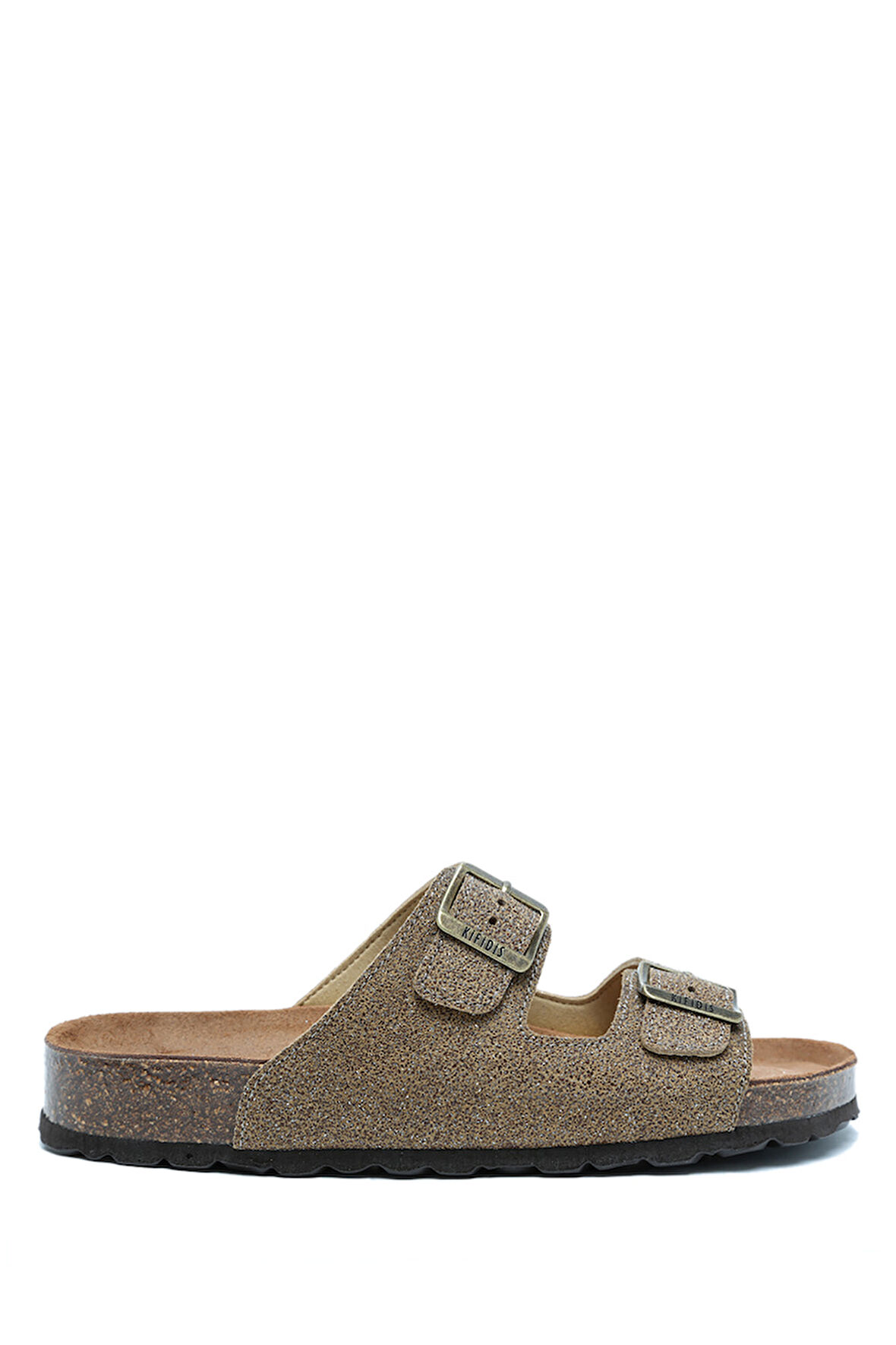 K15011 Kifidis Soft Step Kadın Çift Bantlı Mantar Terlik 36-41