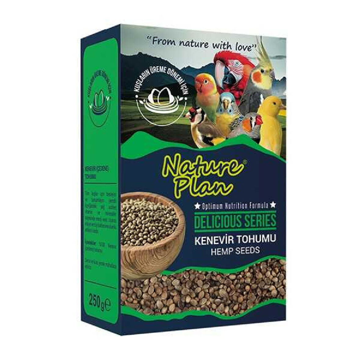 NATURE PLAN KENEVİR TOHUMU 250 GRAM