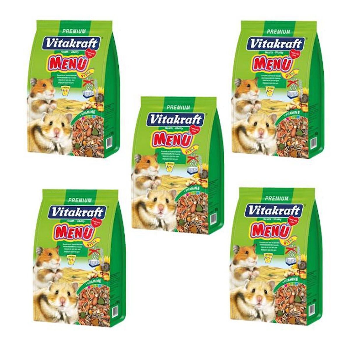 Vitakraft Hamster Menu Vital Premium 1000 G X 5 Adet