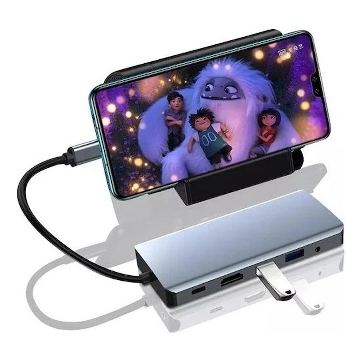 DAYTONA MST-12K USB Type-C => HDTV ÇOK FONKSİYONLU ÇEVİRİCİ