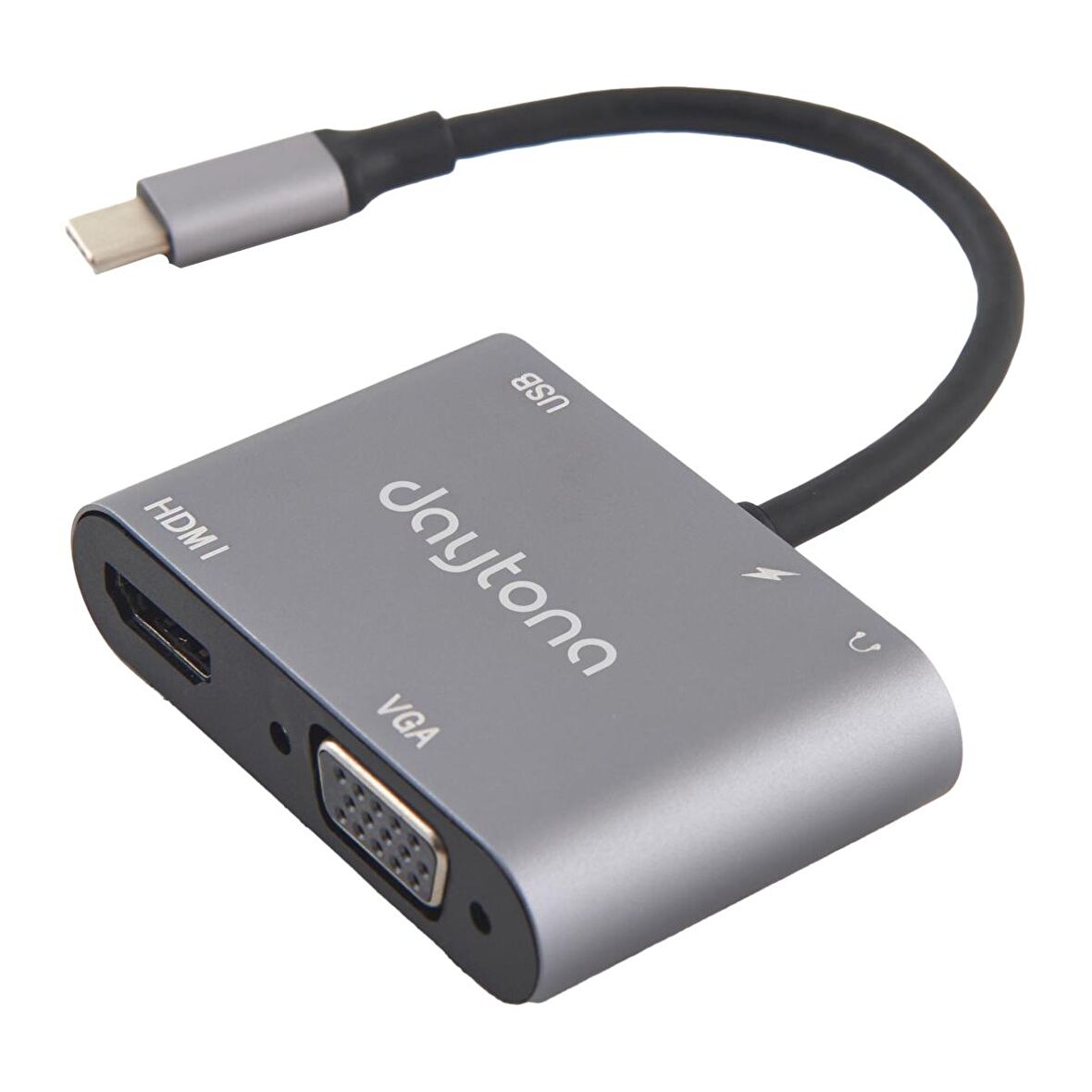 DAYTONA FIX FC02 4in1 USBC --HUBPD,HDMI+VGA+USB