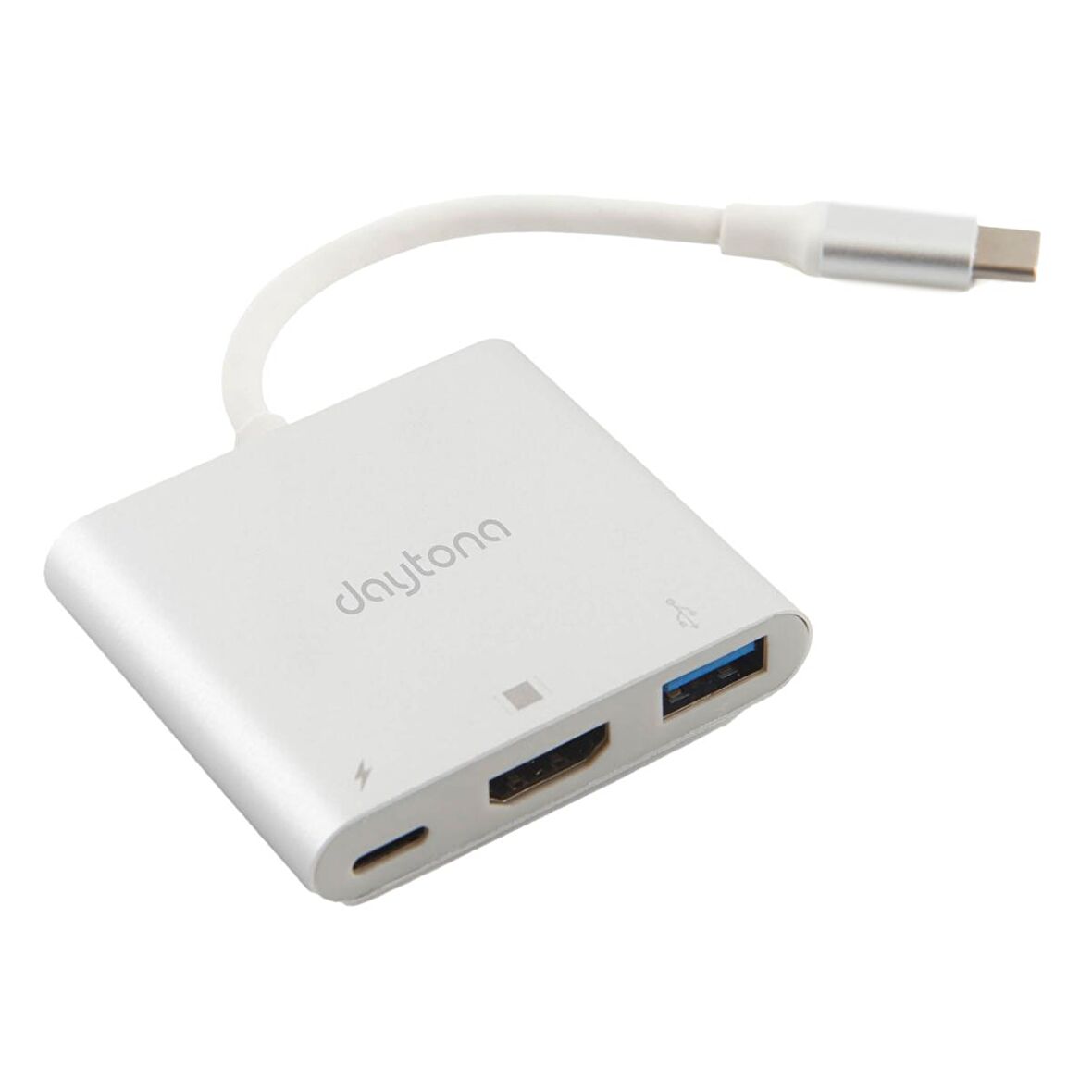 DAYTONA FIX FC01 USB3.1 TYPE-C=>HDMI+USB3.1 TYPE-C +USB3.0 Çevirici Adaptör